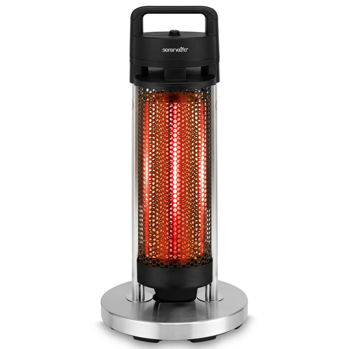 Infrared Patio Heater, Efficient Carbon Fiber, Aluminum Frame, Indoor/Outdoor