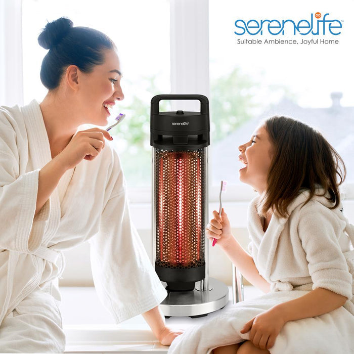 Infrared Patio Heater, Efficient Carbon Fiber, Aluminum Frame, Indoor/Outdoor