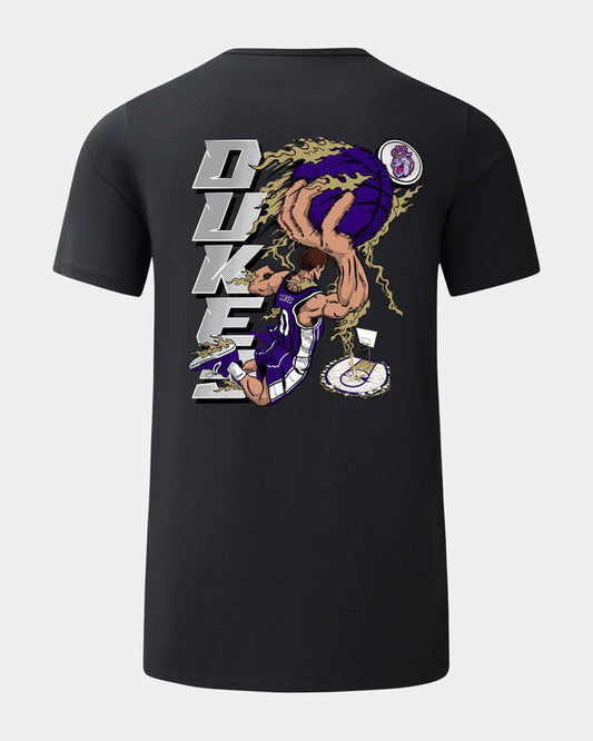 James Madison Slam Dunk Spectacle 2.0 Black T-Shirt Back