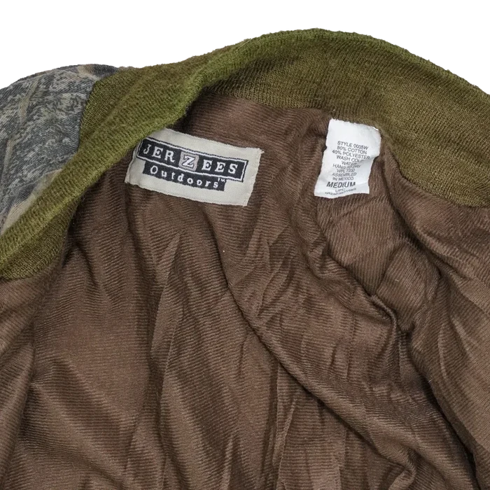 Jerzees Outdoors Mossy Oak Bomber Jacket - Medium - Army & Outdoors - Flight Jackets