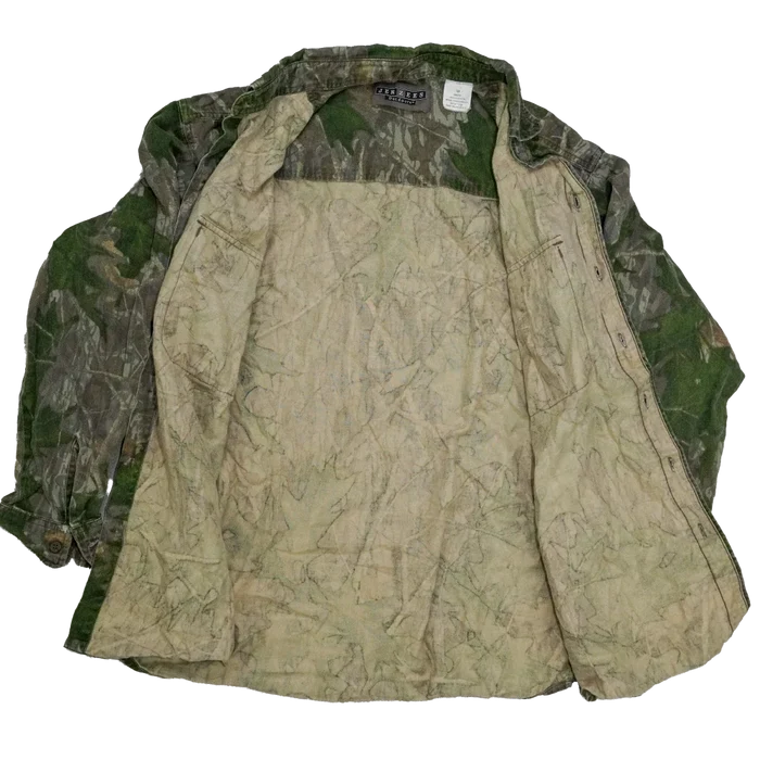 Jerzees Outdoors Mossy Oak Field Shirt - Medium - Army & Outdoors - Field Shirts