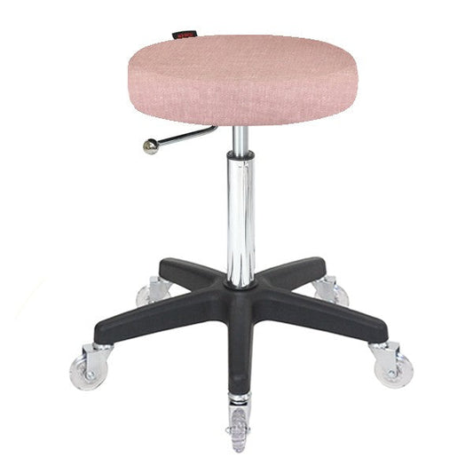 Joiken Turbo Stool - Black Base - Dusty Pink
