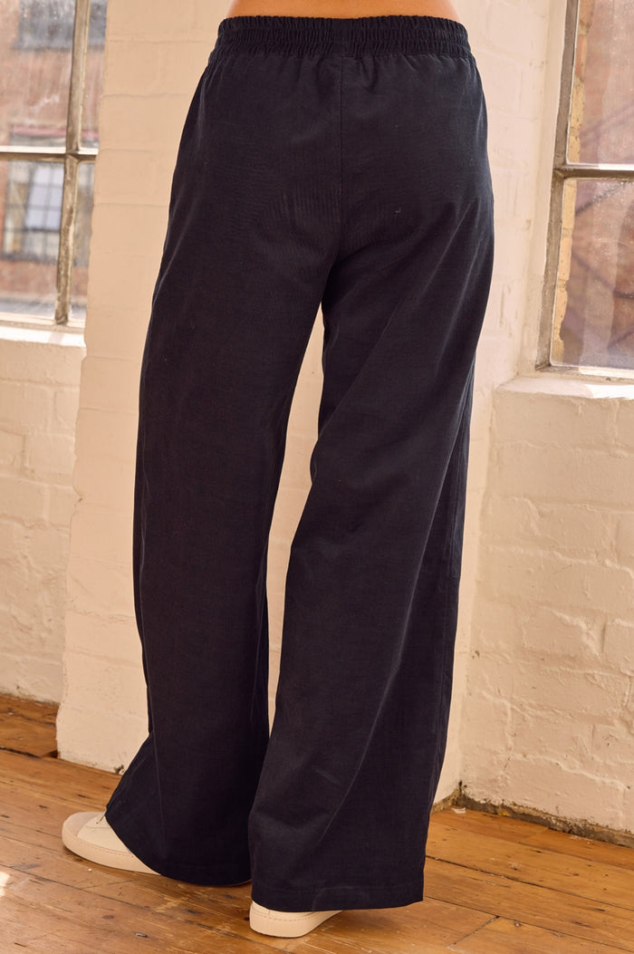Juliana Cord Trousers | Ink - Aspiga