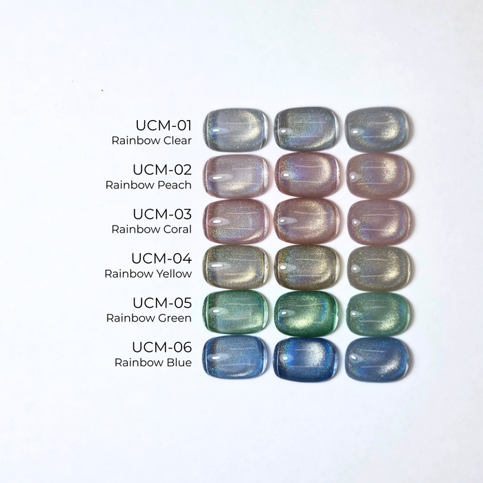 K- Unicorn Candy Magnet UCM-01 Rainbow Clear