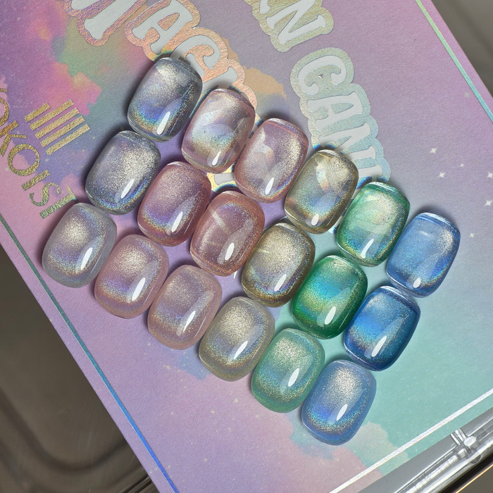 K- Unicorn Candy Magnet UCM-01 Rainbow Clear