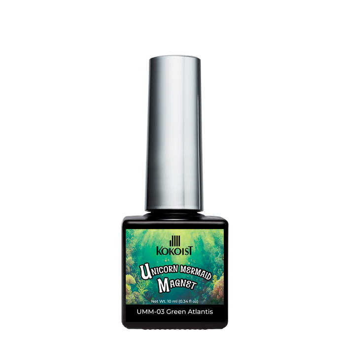 K- Unicorn Mermaid Magnet UMM-03 Green Atlantis