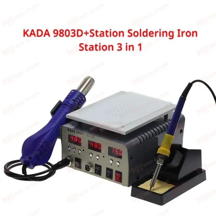 KADA 9803D+Station Soldering Iron Station 3 in 1