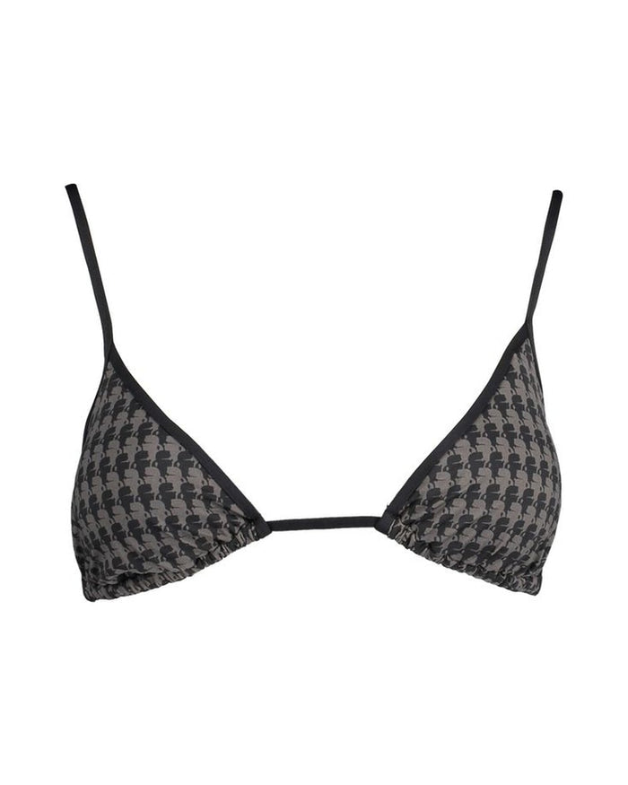 Karl Lagerfeld Black Polyamide Women Swimsuit