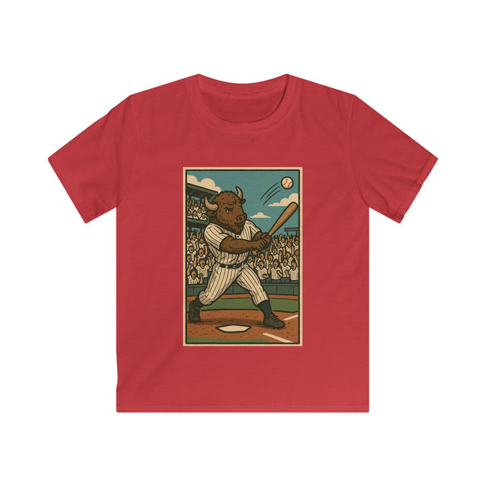 Kids Baseball Tee - Buffalo Baseball Youth Tshirt