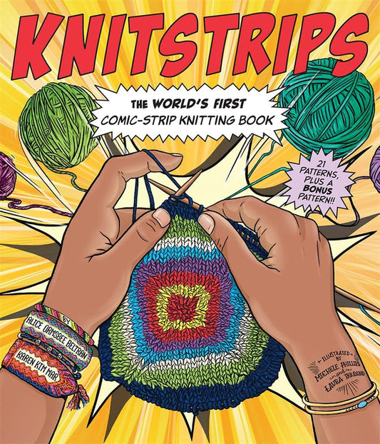 Knitstrips: The World’s First Comic-Strip Knitting Book | Beltran Ormsbee