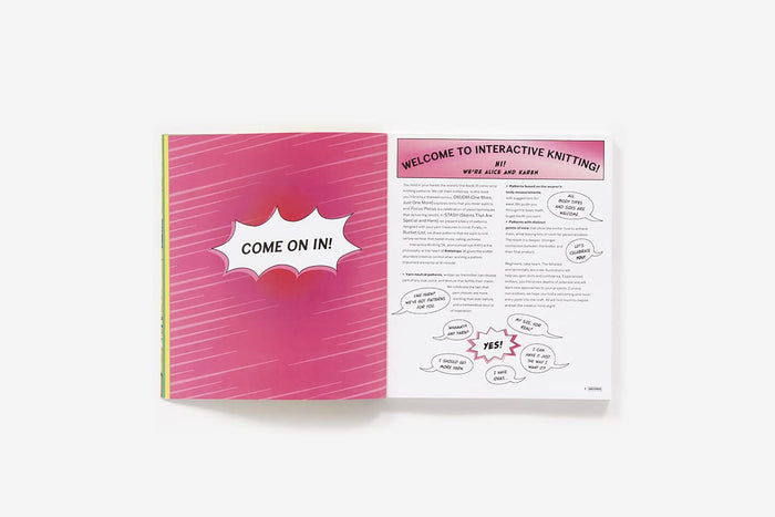 Knitstrips: The World’s First Comic-Strip Knitting Book | Beltran Ormsbee