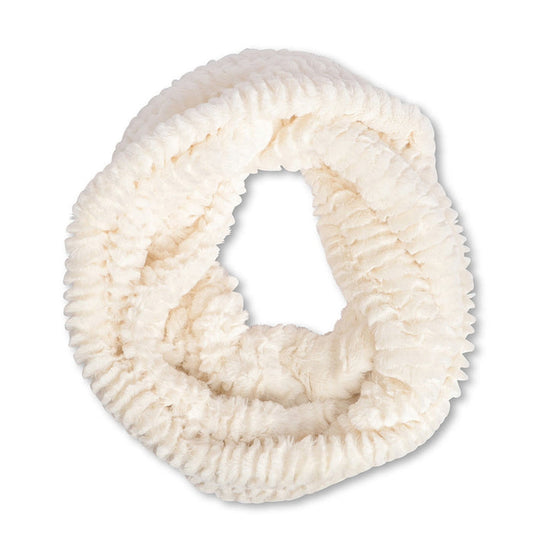Ladies White Faux Fur Snood  332474-WHITE