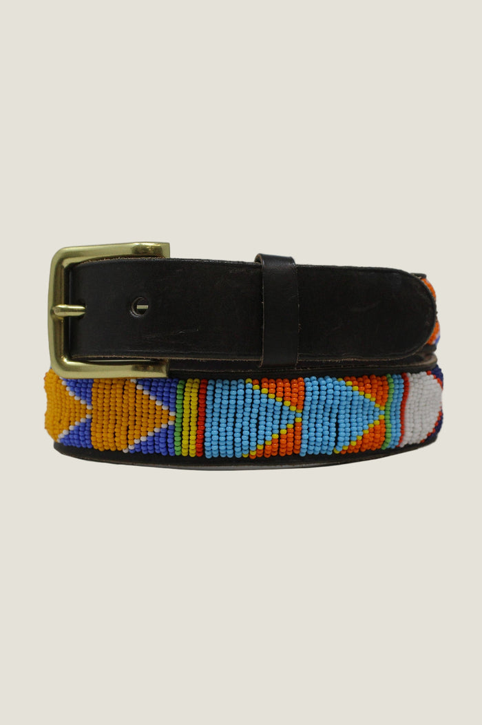Lakuru Leather Unisex Belt | Multi - Aspiga