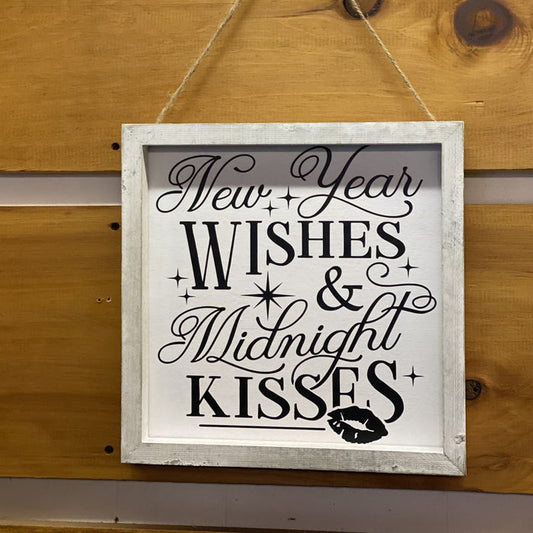LC's New Year Wishes Sign