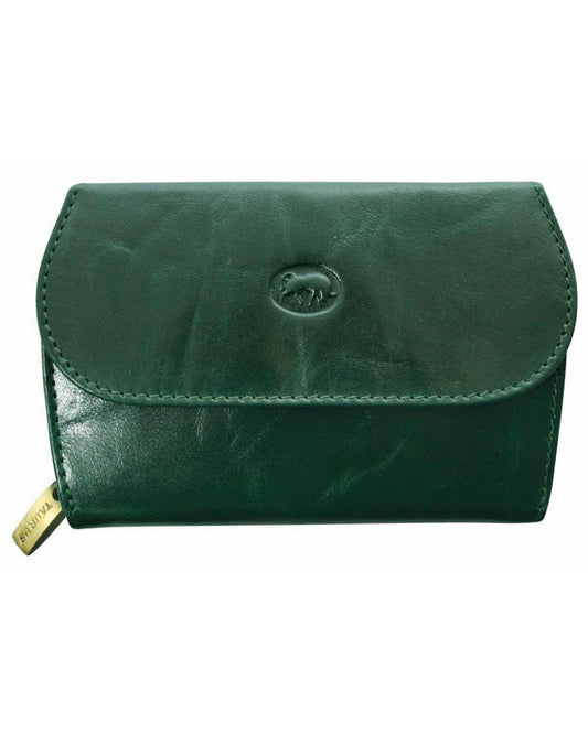 Leather Purse - Green - Country Collection
