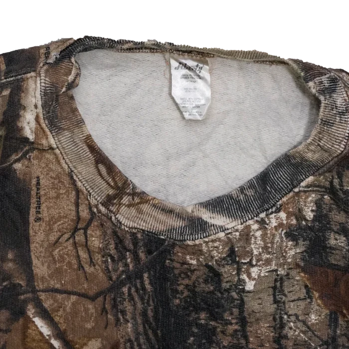 Liberty Realtree Camo Sweatshirt - Large - Army & Outdoors - Plain & Print T-Shirts