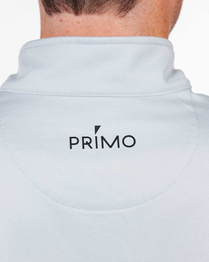 Light Gray Classic Quarter Zip