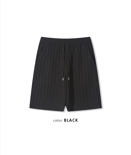 Loera Pleats Half Pants