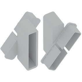 Louvre Brackets - 1x LEFT & 1x RIGHT for 65mm slat - Image 5