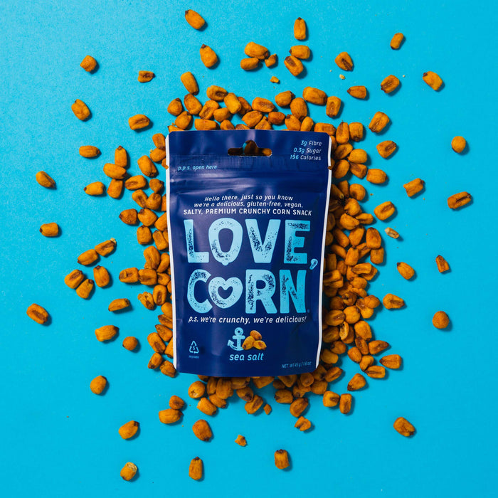 Love Corn Premium Crunchy Corn Sea Salt 115g