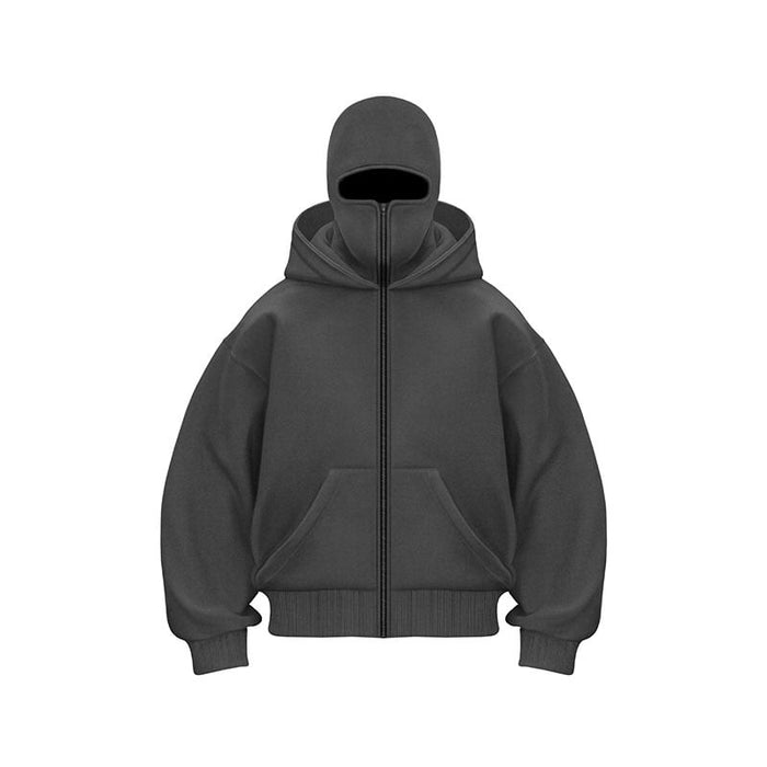 Lucas - Sweat à capuche double couche avec doublure matelassée