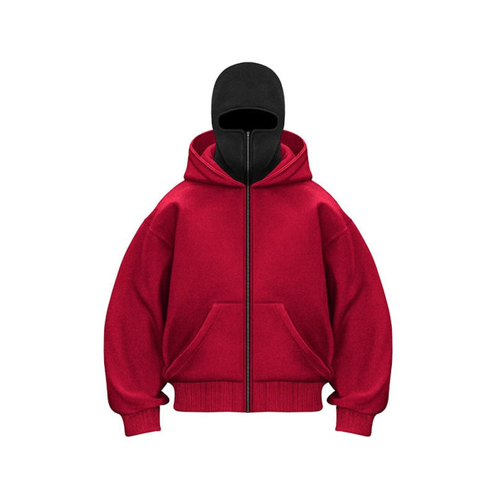 Lucas - Sweat à capuche double couche avec doublure matelassée