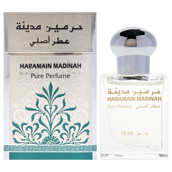 Madinah by Al Haramain for Unisex - 0.5 oz Concentrated Perfume Oil Rollerball