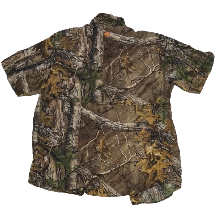 Magellan Sportswear Realtree Camo Fishing Shirt - Large - Army & Outdoors - Field Shirts
