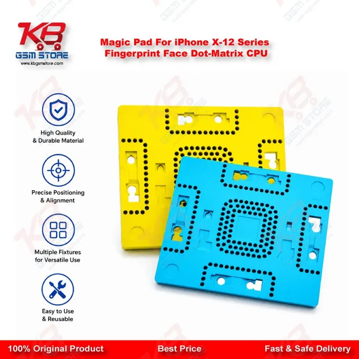 Magic Pad For iPhone X-12 Series Fingerprint Face Dot-Matrix CPU