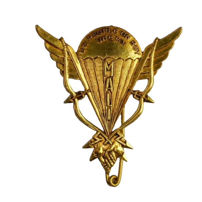 Malian Army Parachutist Badge - Army & Outdoors - Flags, Badges & Insignia