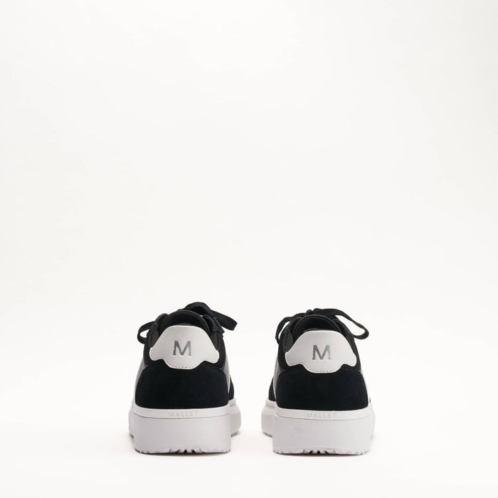 Mallet Hoxton Lite Black White - Rear View