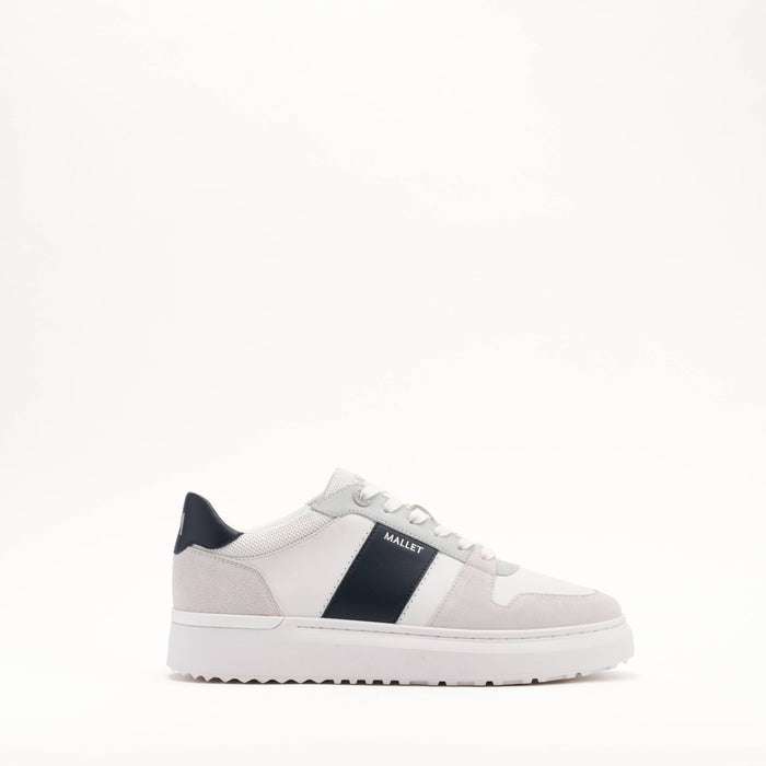 Mallet Hoxton Lite White Navy - Top View