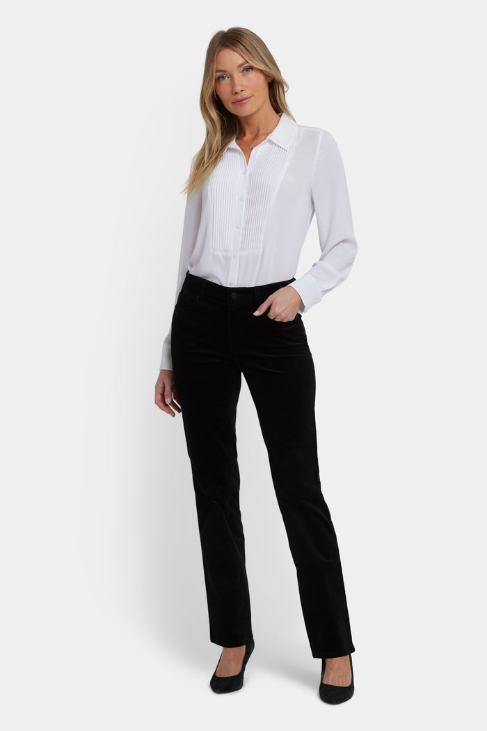 Marilyn Straight Pants - Black