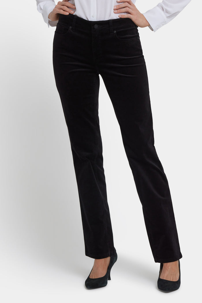 Marilyn Straight Pants - Black
