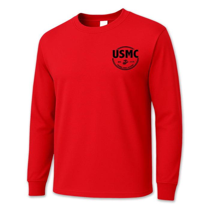 Marines Veteran Long Sleeve T-Shirt