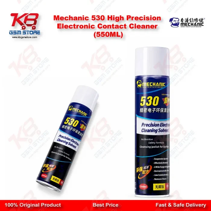 Mechanic 530 High Precision Electronic Contact Cleaner (550ML)