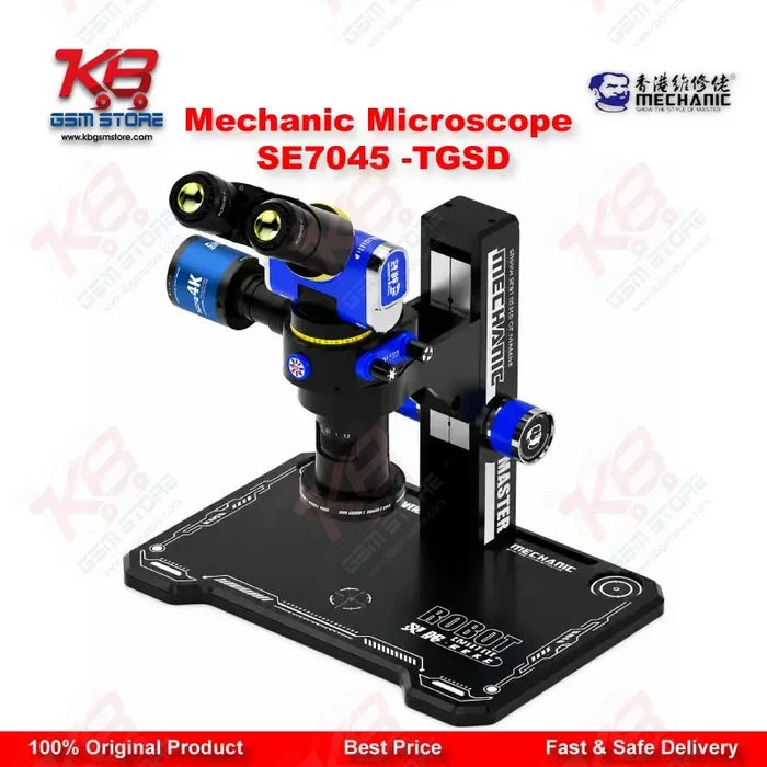 Mechanic SE7045-TGSD Robot Smart Eye Trinocular Microscope for PCB & Mobile Repair