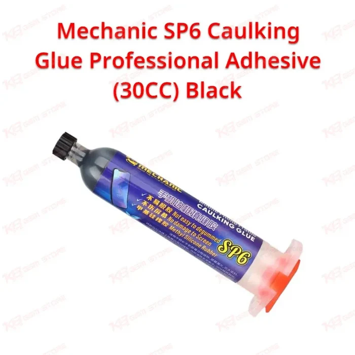 Mechanic SP6 Caulking Glue Professional Adhesive (30CC) Black
