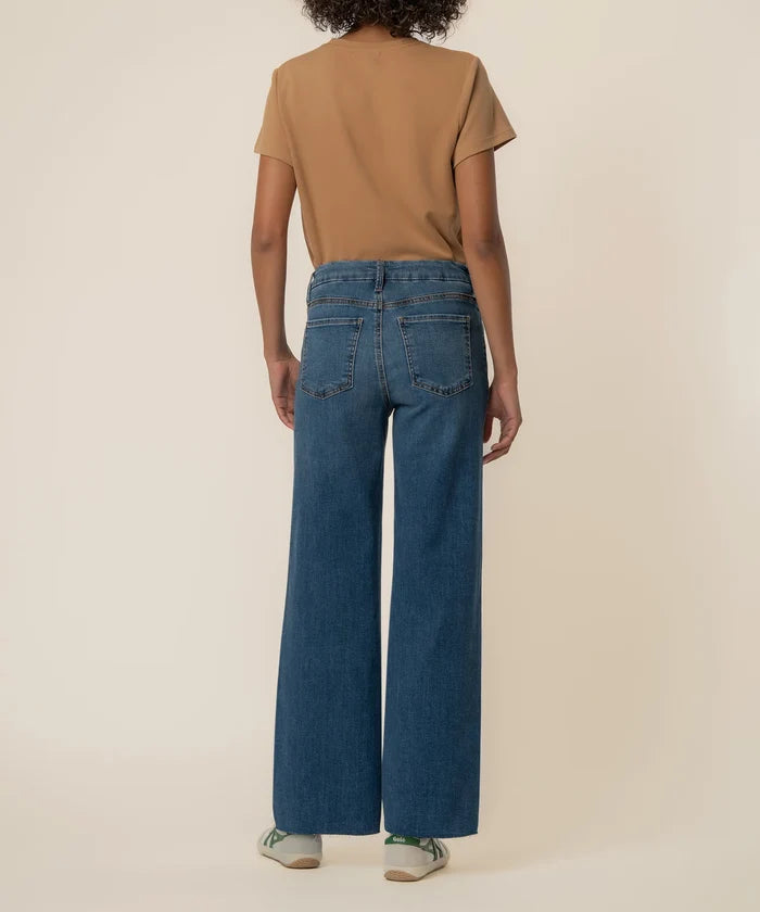 Meg High Rise Wide Leg Fab Ab - Rad