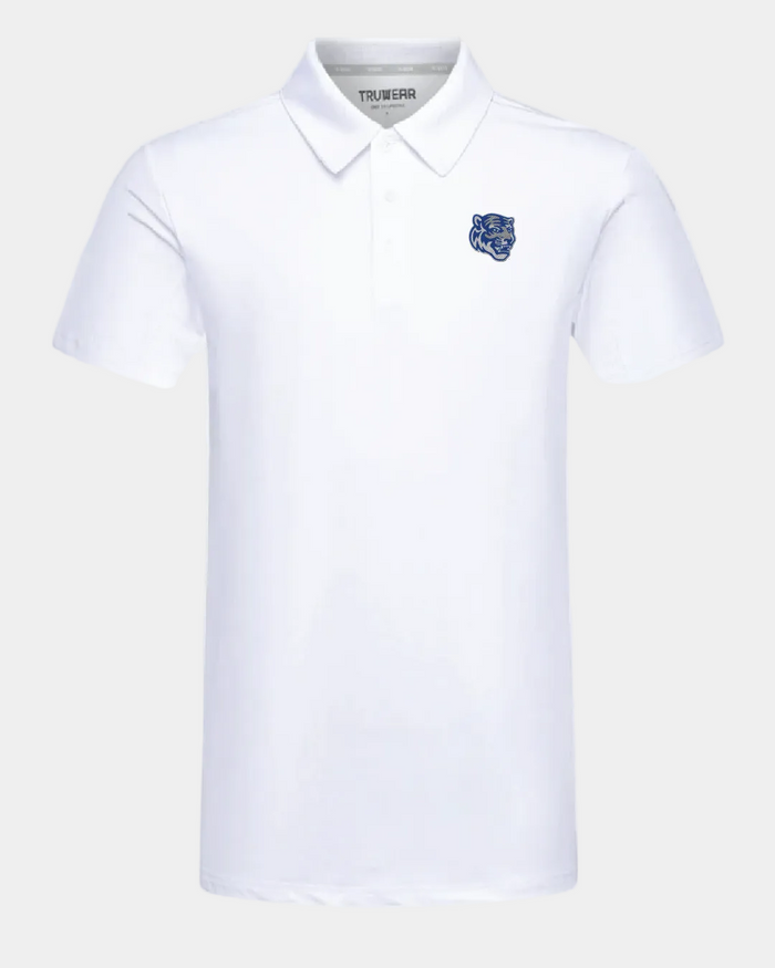 Memphis Crest 2.0 Polo White