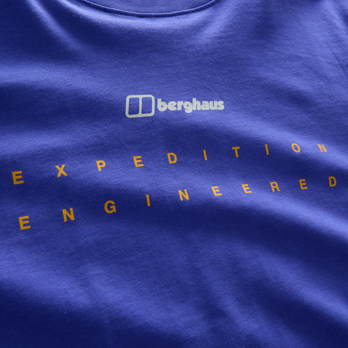 Men's Berghaus Compass Essential Tee - Bottle Blue