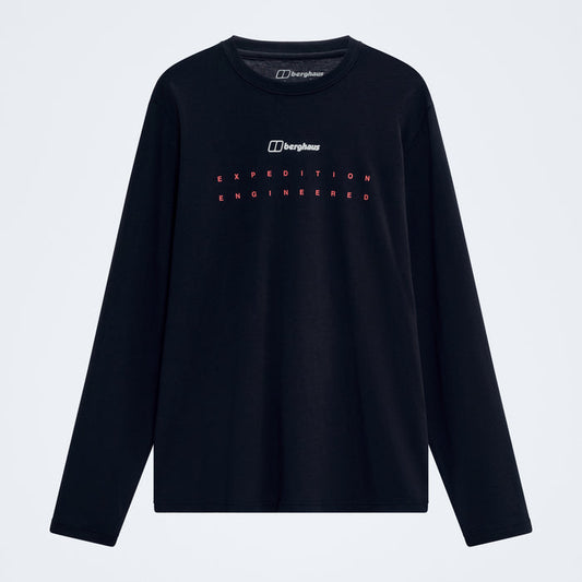Men's Berghaus Compass Essential Tee - Jet Black