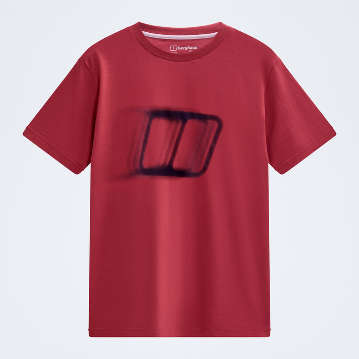 Men's Blockmorph Essential Tee - Red Fury