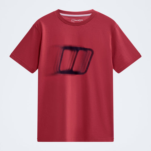 Men's Blockmorph Essential Tee - Red Fury