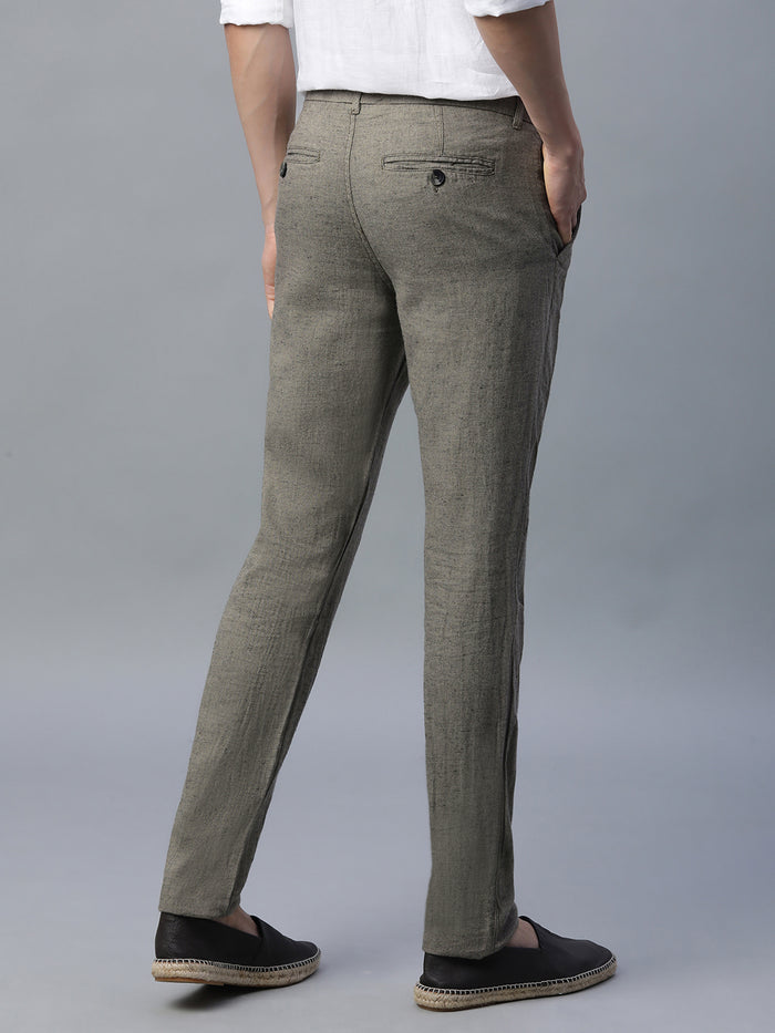 Men's Cotton Linen Slim Fit Pant Avenue