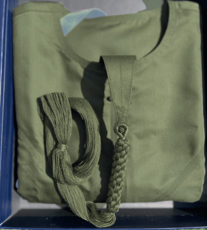 Mens Emerald Green Emirati Thobe