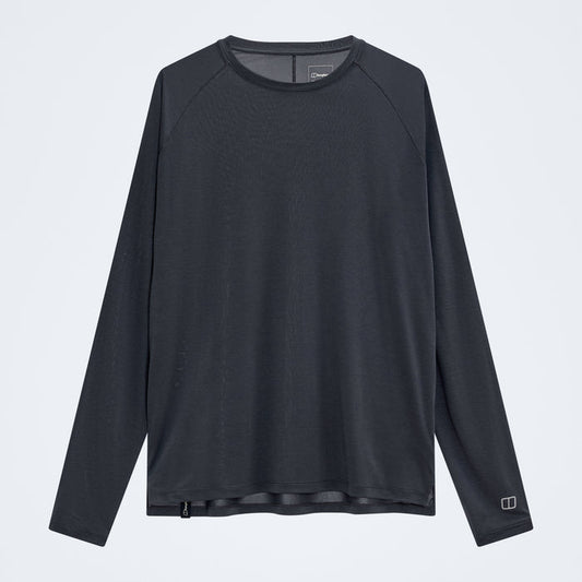 Men's Ivyhill Light Long Sleeve Tech Tee - Archive Black
