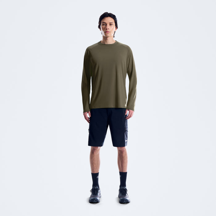 Men's Ivyhill Light Long Sleeve Tech Tee - Grey
