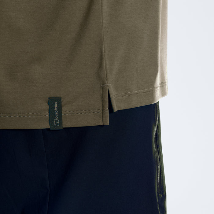 Men's Ivyhill Light Long Sleeve Tech Tee - Grey