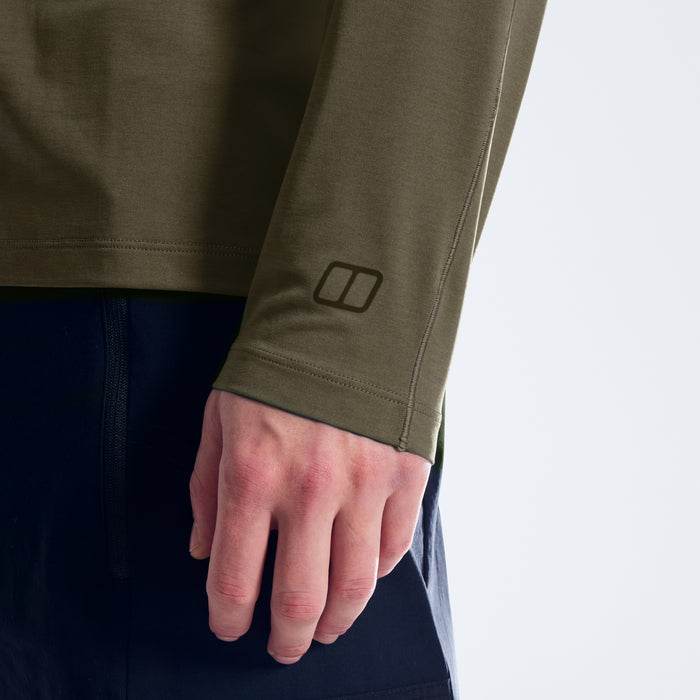 Men's Ivyhill Light Long Sleeve Tech Tee - Grey
